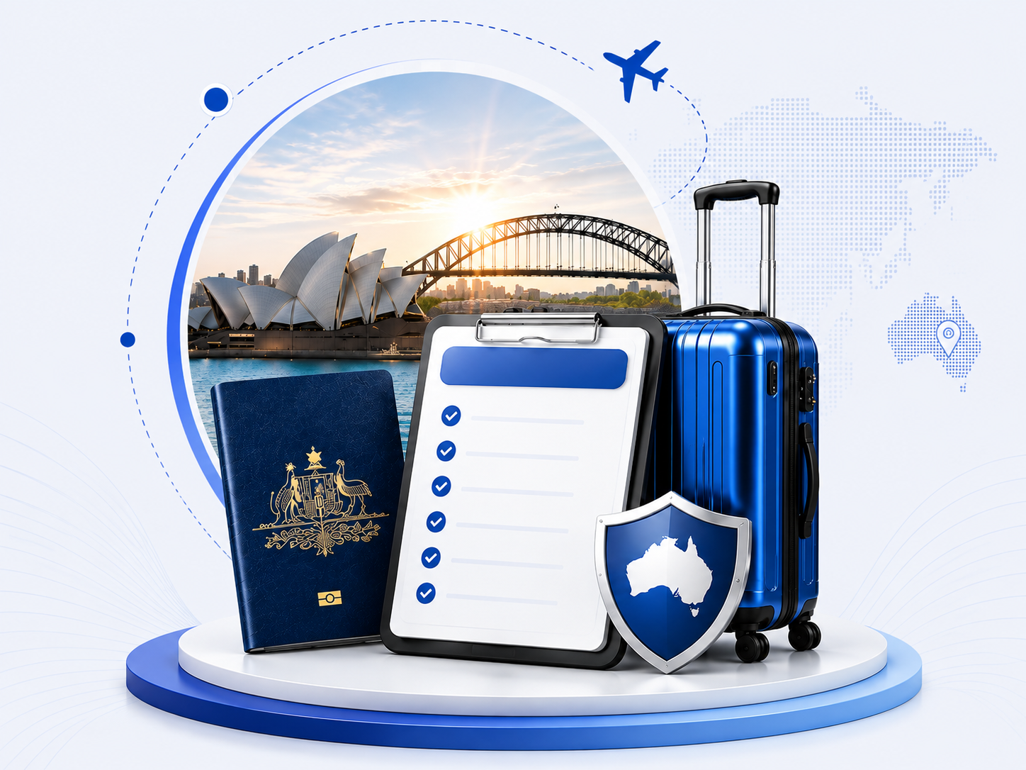 Australia Visa Graphic